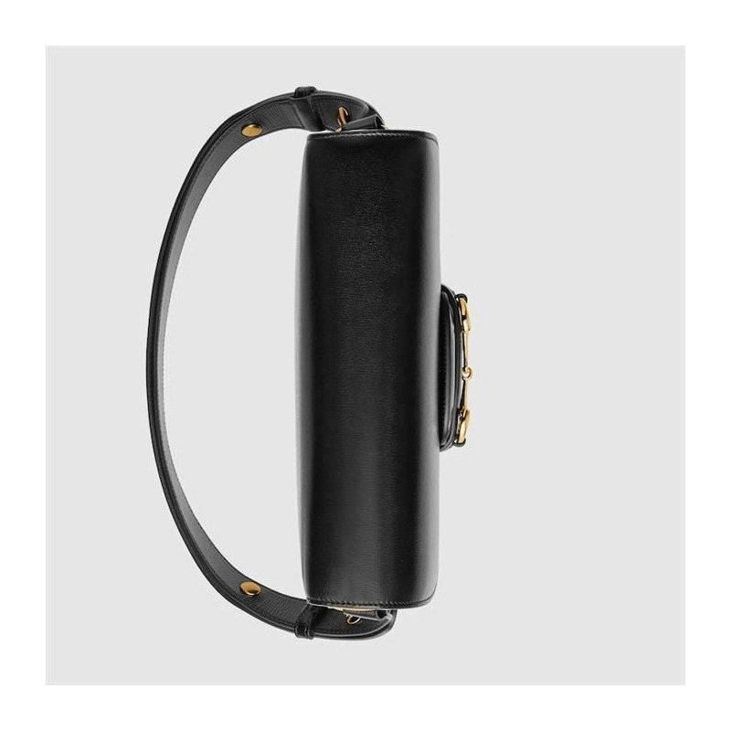 GUCCI Horsebit 1955 小號單肩包 602204 1DB0G 1000-8