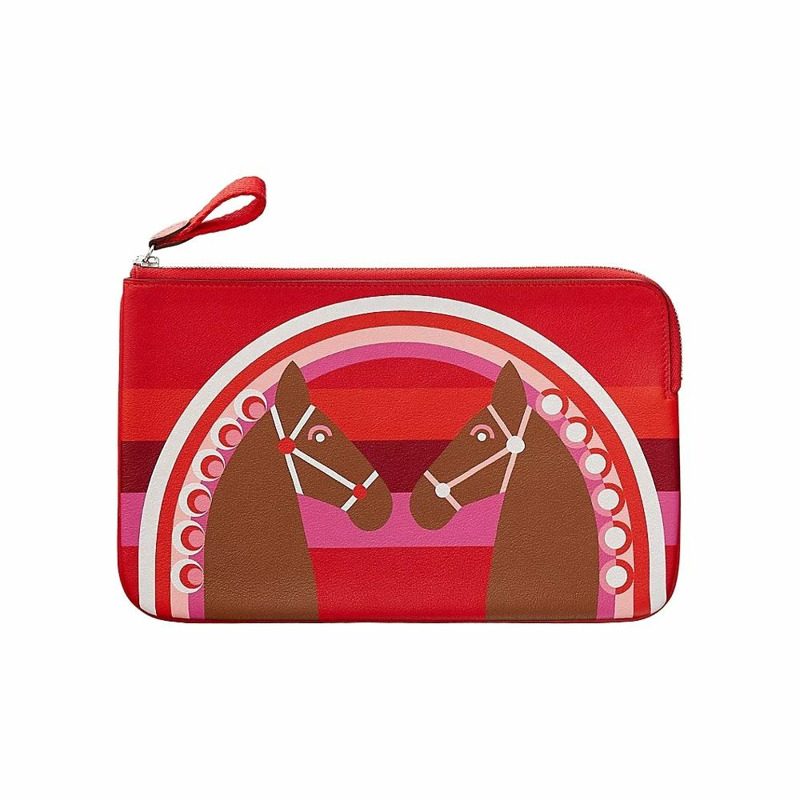 HERMES Carre Pocket 長版收納袋-2