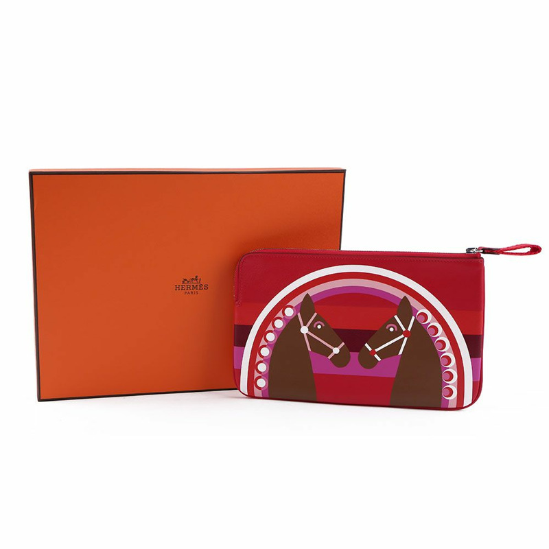 HERMES Carre Pocket 長版收納袋-8