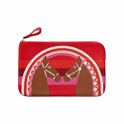 HERMES Carre Pocket 長版收納袋