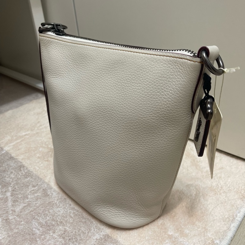 COACH Duffle ivory leather bucket bag-1