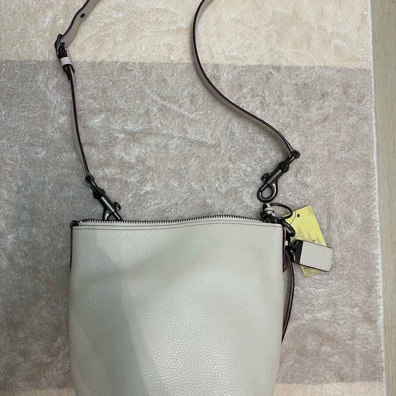 COACH Duffle ivory leather bucket bag-2
