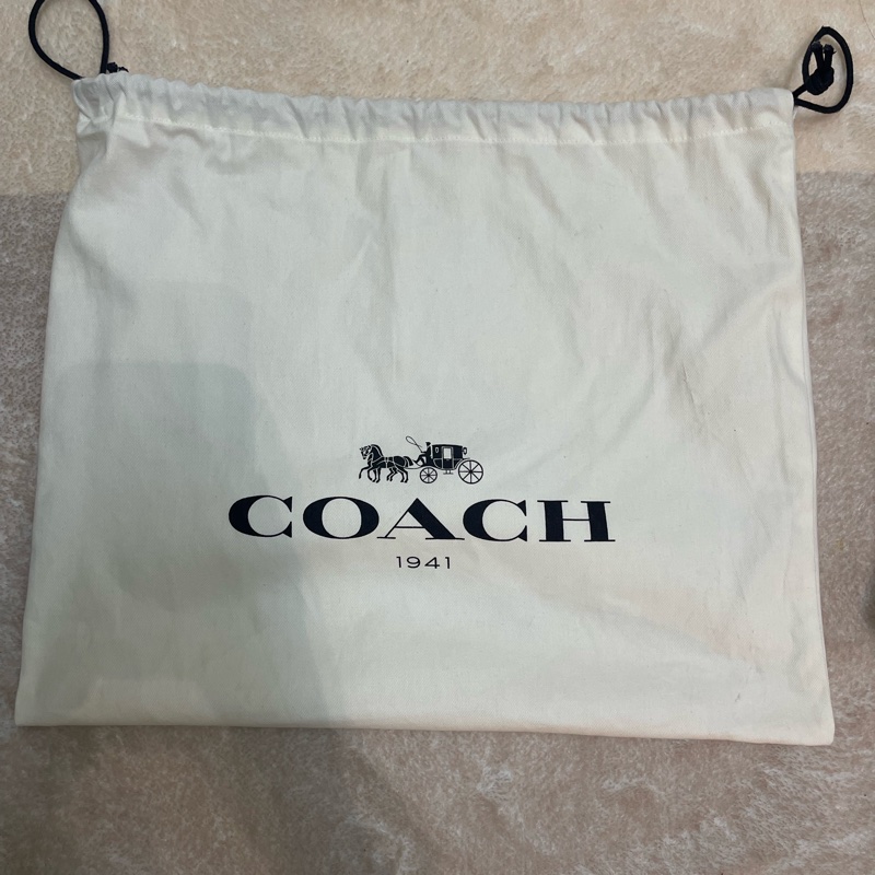 COACH Duffle ivory leather bucket bag-6