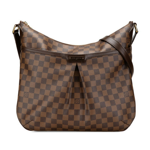 路易威登 Damier Bloomsbury GM 肩背包 N42250 棕色 PVC 皮革 女士 LOUIS VUITTON