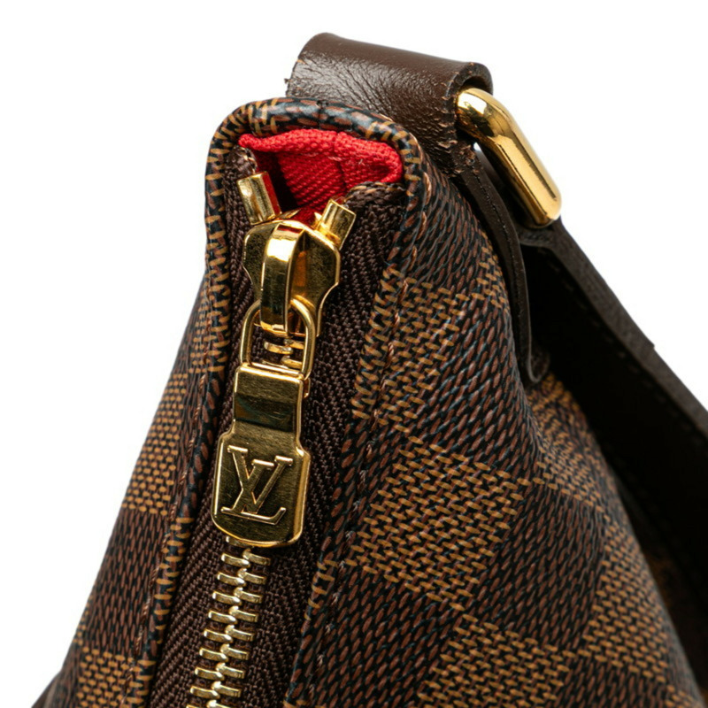路易威登 Damier Bloomsbury GM 肩背包 N42250 棕色 PVC 皮革 女士 LOUIS VUITTON-6