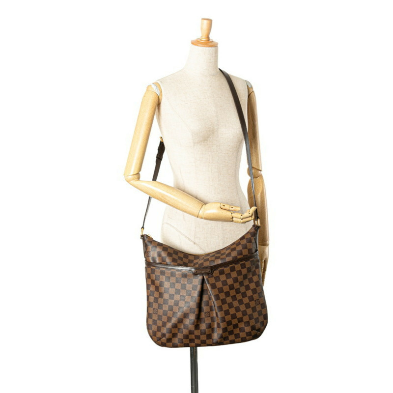 路易威登 Damier Bloomsbury GM 肩背包 N42250 棕色 PVC 皮革 女士 LOUIS VUITTON-10