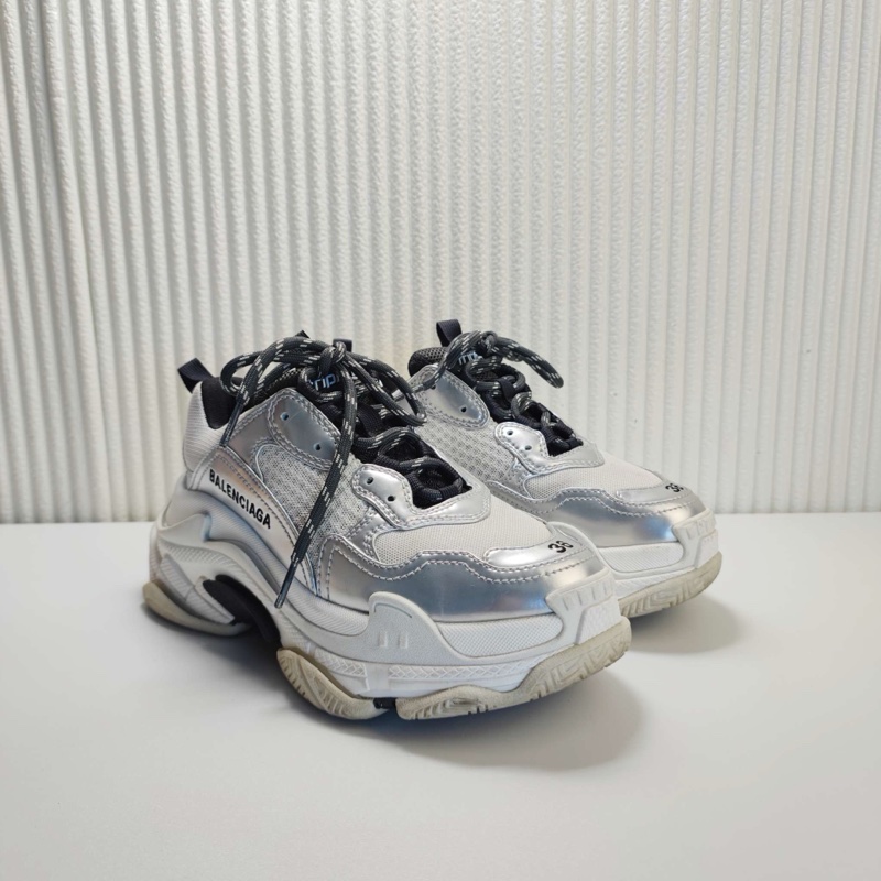 Balenciaga巴黎世家Triple S老爹鞋 36碼 鞋底厚度4釐米-2