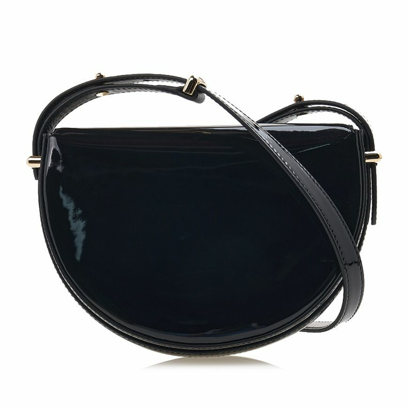 PRADA 漆皮肩包-2