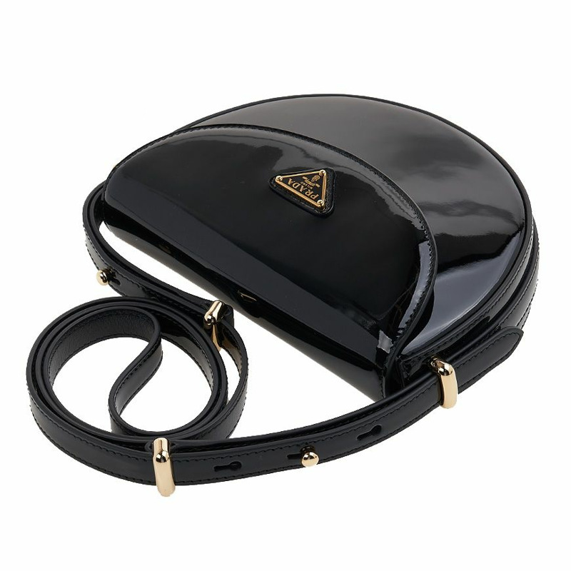 PRADA 漆皮肩包-3