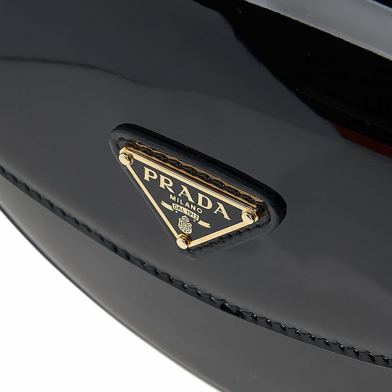 PRADA 漆皮肩包-5