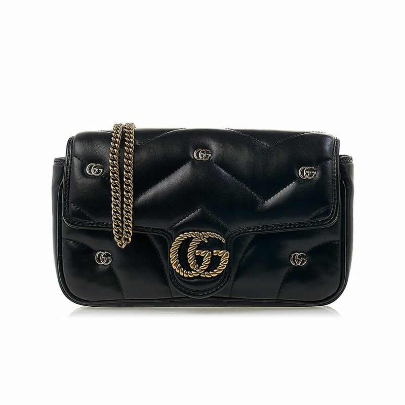 GUCCI GG Marmont 鏈條單肩包-0