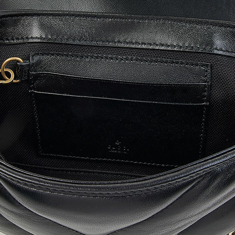 GUCCI GG Marmont 鏈條單肩包-9