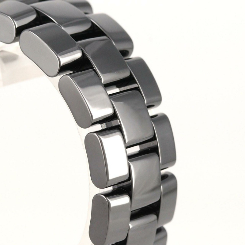 香奈兒 J12 濃黑 33 毫米陶瓷腕錶 H3828 石英機芯-4