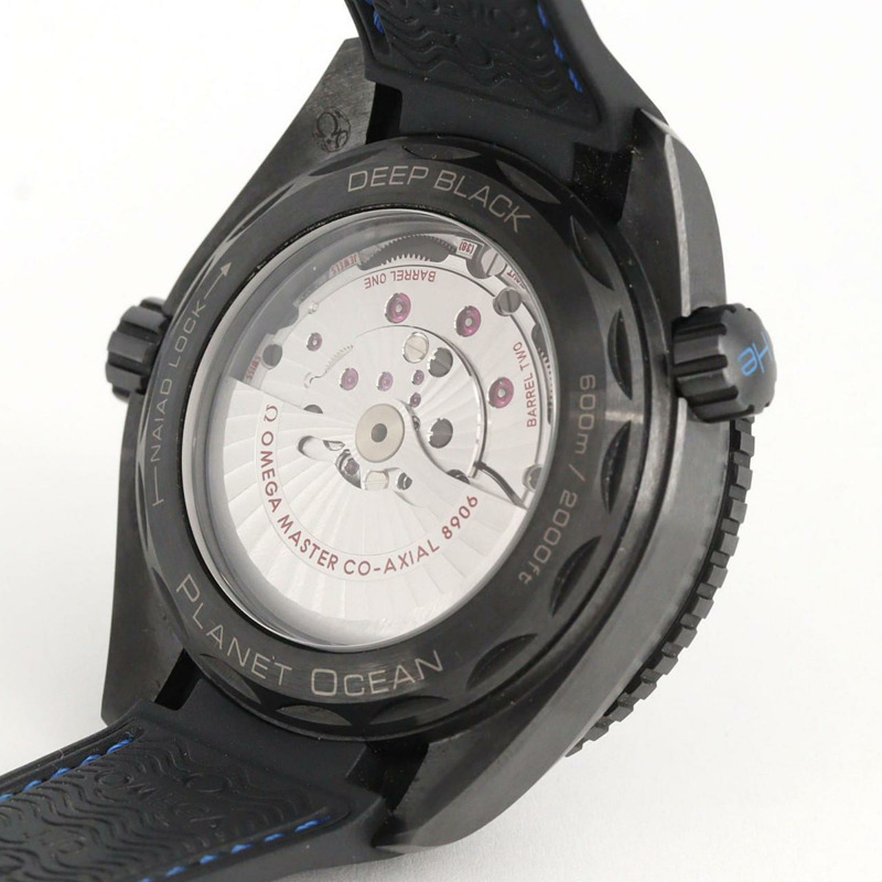 歐米茄海馬系列海洋宇宙深黑GMT腕錶 215.92.46.22.01.002 陶瓷自動腕錶-5