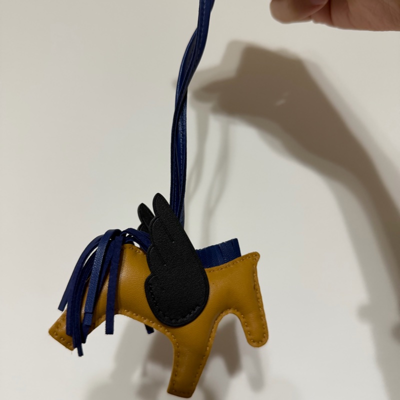 Hermès 小飛馬吊飾1+1-23