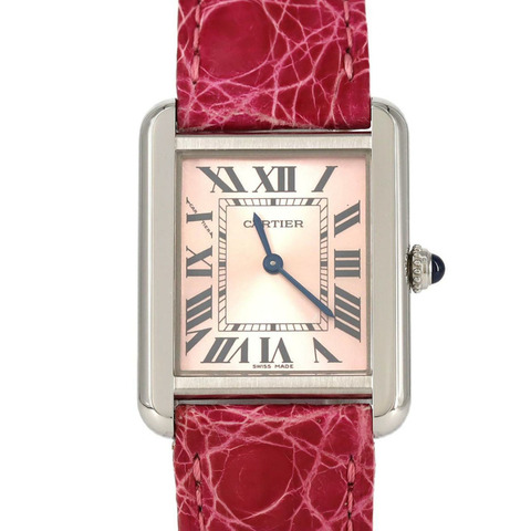 卡地亞 Tank Solo SM W5200000 不鏽鋼石英錶