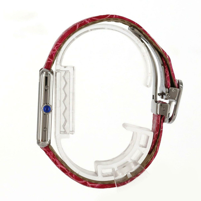 卡地亞 Tank Solo SM W5200000 不鏽鋼石英錶-2