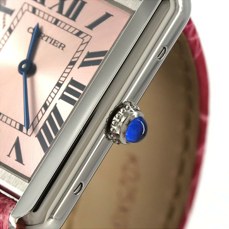 卡地亞 Tank Solo SM W5200000 不鏽鋼石英錶-5