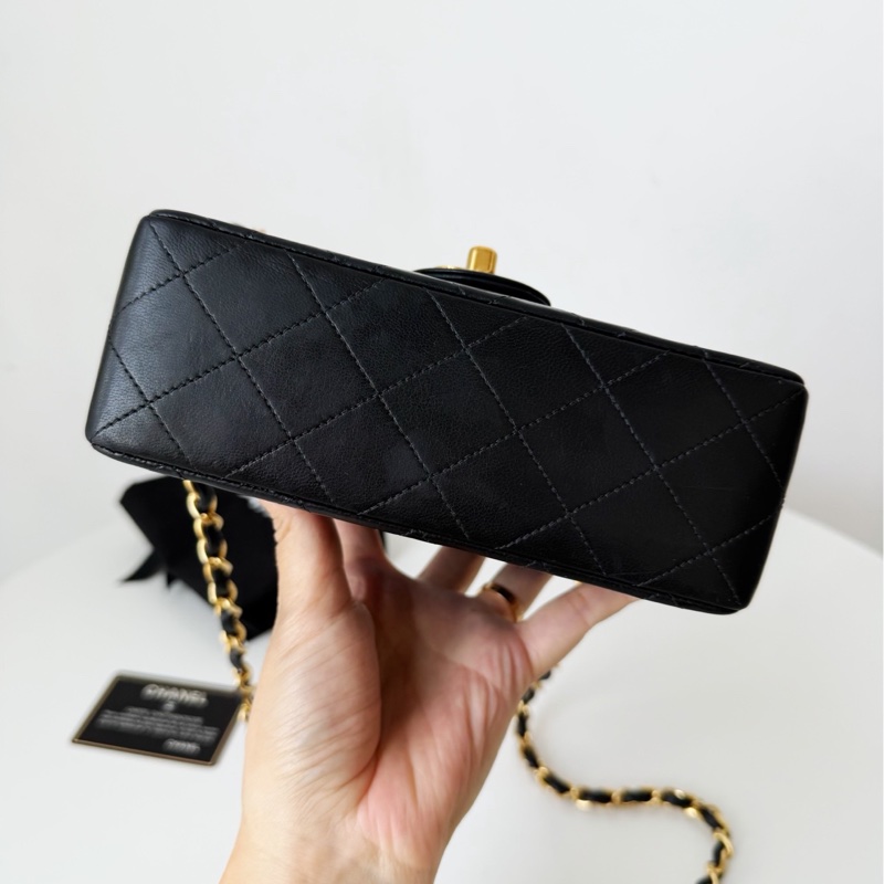 Chanel 香奈兒中古方胖子黃金尺寸mini17-4
