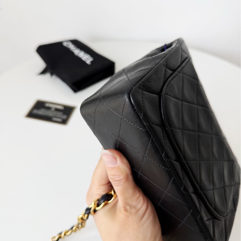 Chanel 香奈兒中古方胖子黃金尺寸mini17-7