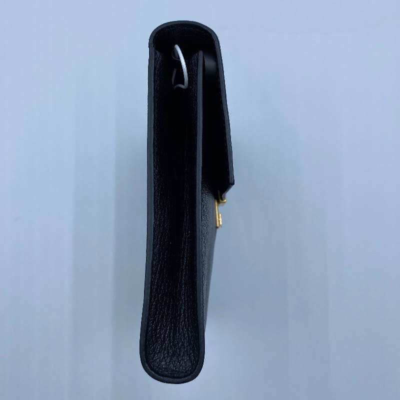 Hermes愛馬仕 Clic16黑金包 斜挎包 Epsom皮 Z刻-5