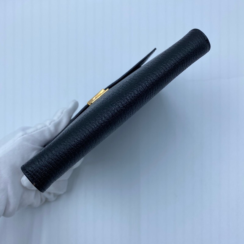 Hermes愛馬仕 Clic16黑金包 斜挎包 Epsom皮 Z刻-6