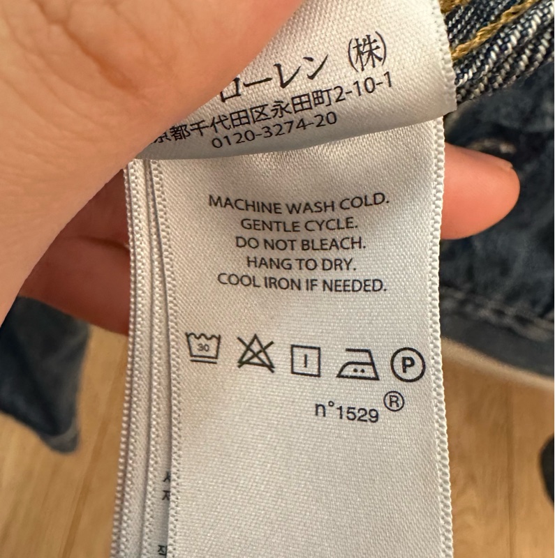 Ralph Lauren 女生丹寧牛仔夾克-10