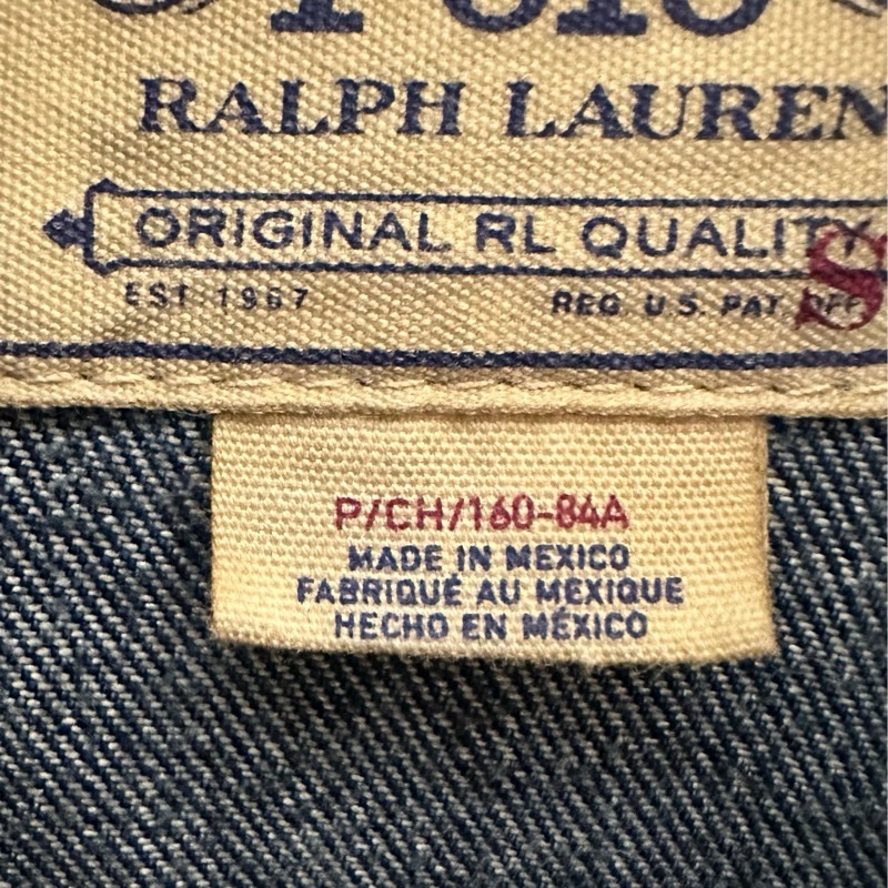 Ralph Lauren 女生丹寧牛仔夾克-14