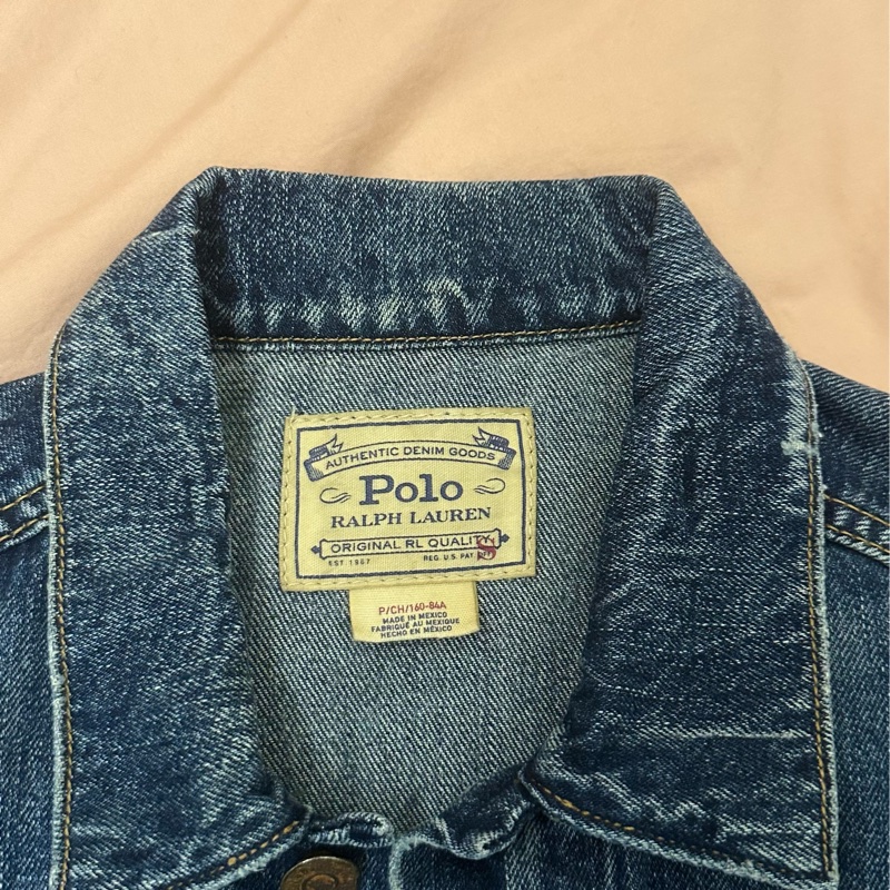 Ralph Lauren 女生丹寧牛仔夾克-17
