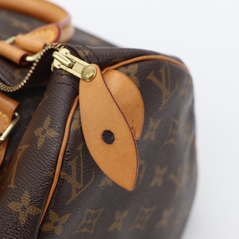 Louis Vuitton 路易威登 Speedy 老花 棕色 帆布 手提包-4