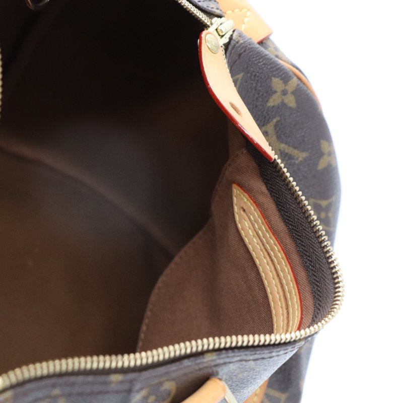 Louis Vuitton 路易威登 Speedy 老花 棕色 帆布 手提包-5