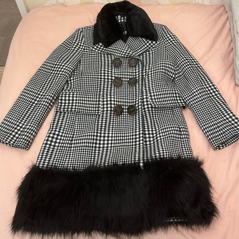 Marc Jacobs 女生千鳥格大衣