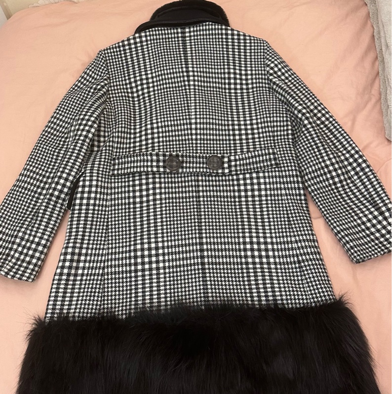 Marc Jacobs 女生千鳥格大衣-1