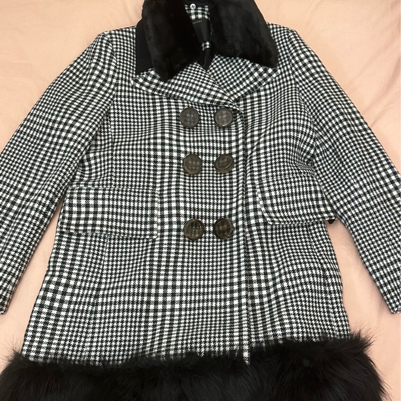Marc Jacobs 女生千鳥格大衣-2