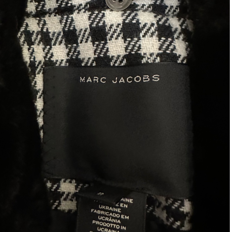 Marc Jacobs 女生千鳥格大衣-5