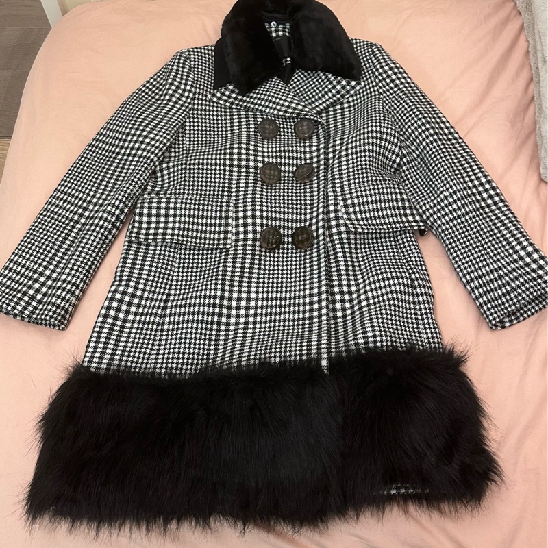 Marc Jacobs 女生千鳥格大衣-6