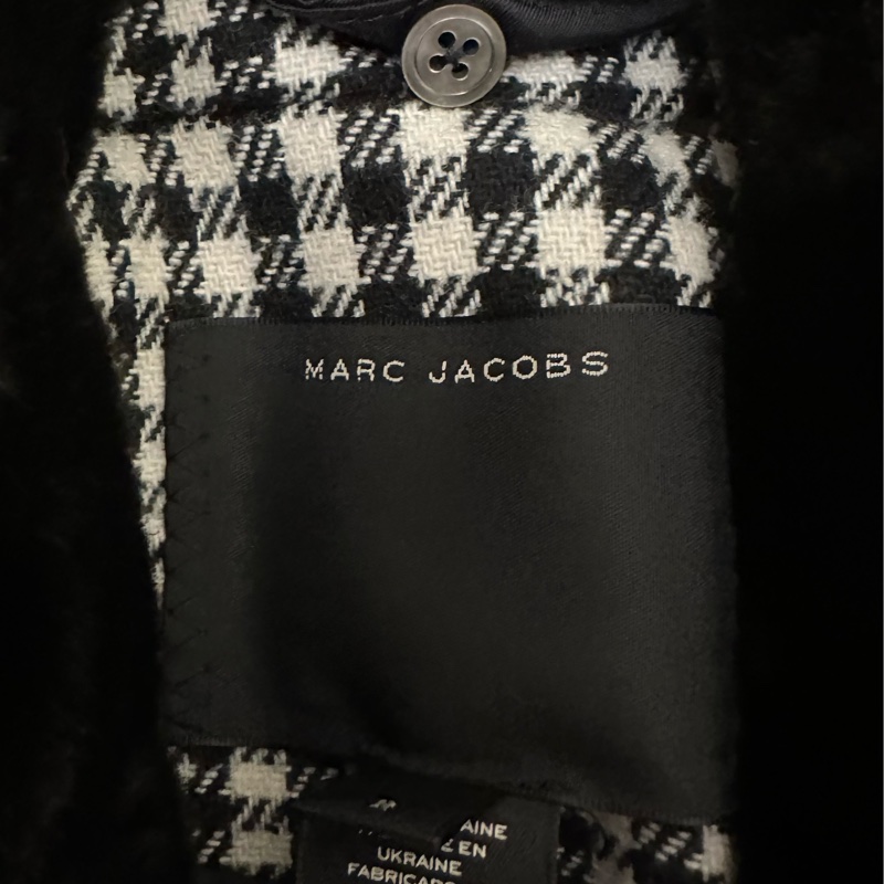 Marc Jacobs 女生千鳥格大衣-9