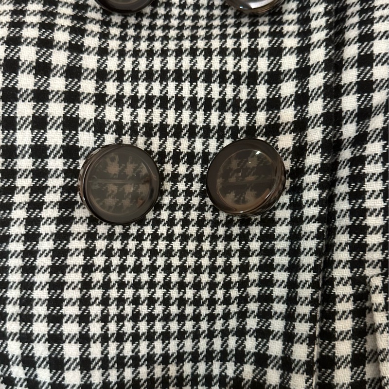 Marc Jacobs 女生千鳥格大衣-12