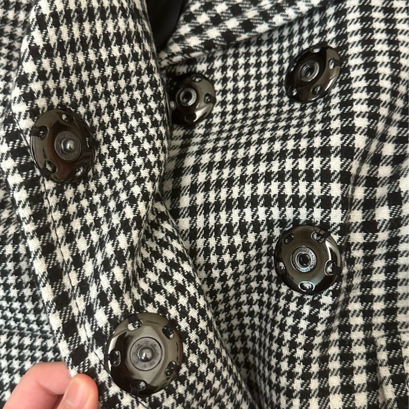 Marc Jacobs 女生千鳥格大衣-13