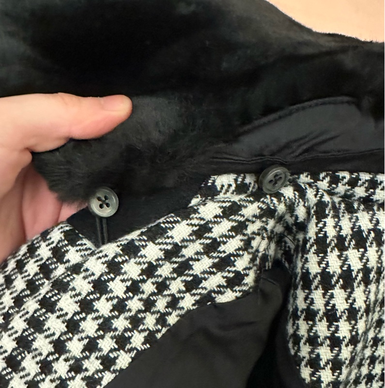 Marc Jacobs 女生千鳥格大衣-15