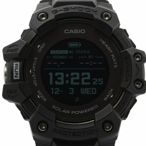 卡西歐 GSHOCK GSQUAD GBDH1000 系列 GBDH10001JR 男錶，黑色樹脂，不鏽鋼