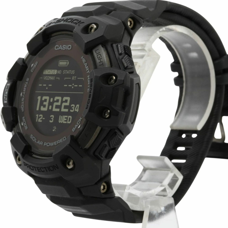 卡西歐 GSHOCK GSQUAD GBDH1000 系列 GBDH10001JR 男錶，黑色樹脂，不鏽鋼-1