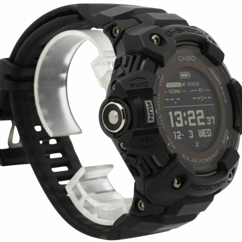卡西歐 GSHOCK GSQUAD GBDH1000 系列 GBDH10001JR 男錶，黑色樹脂，不鏽鋼-2