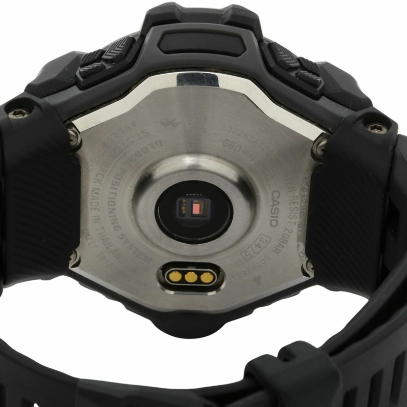 卡西歐 GSHOCK GSQUAD GBDH1000 系列 GBDH10001JR 男錶，黑色樹脂，不鏽鋼-3