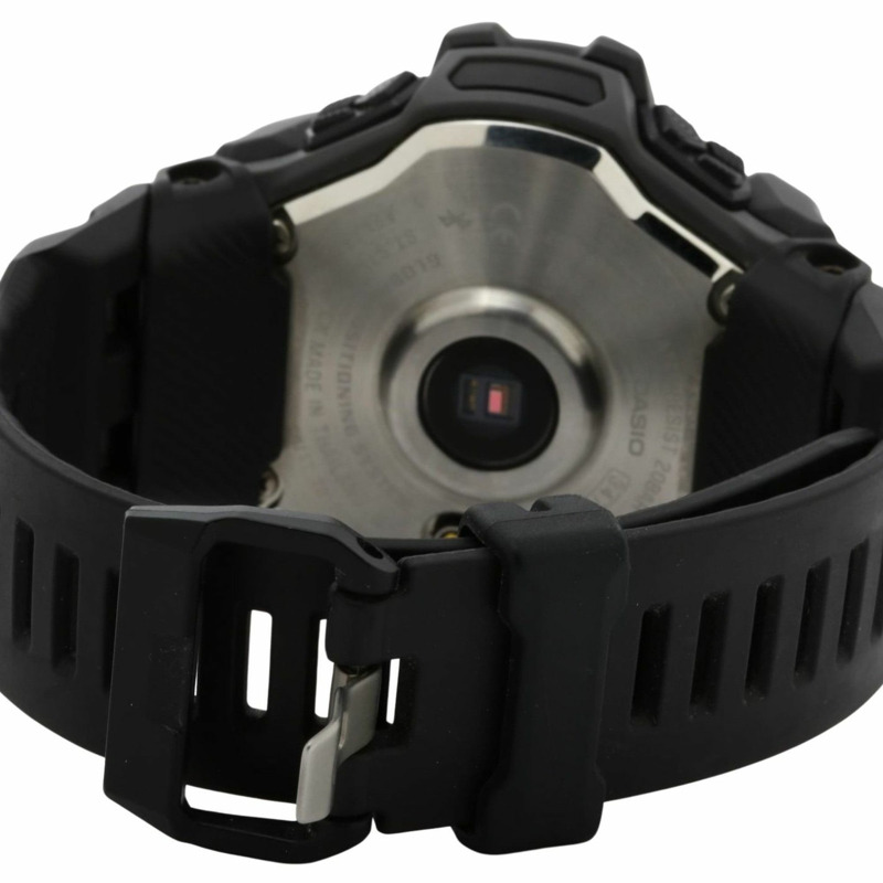 卡西歐 GSHOCK GSQUAD GBDH1000 系列 GBDH10001JR 男錶，黑色樹脂，不鏽鋼-4