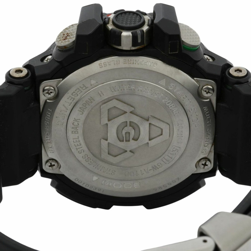 卡西歐 G-SHOCK Master of G Air Gravitymaster GWA11001A3JF 男士腕錶，黑色樹脂錶殼-3