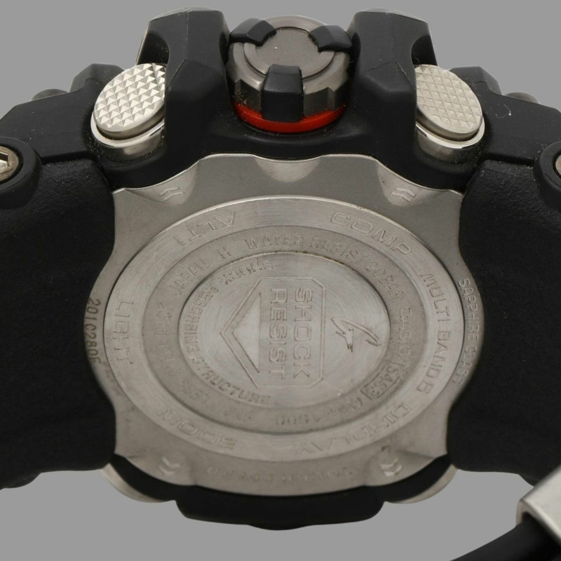卡西歐 G-SHOCK Master of G Land Mudmaster GWG10001AJF 男士腕錶，黑色樹脂錶帶，不鏽鋼錶殼-3