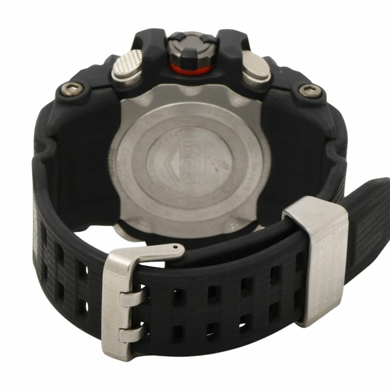 卡西歐 G-SHOCK Master of G Land Mudmaster GWG10001AJF 男士腕錶，黑色樹脂錶帶，不鏽鋼錶殼-4