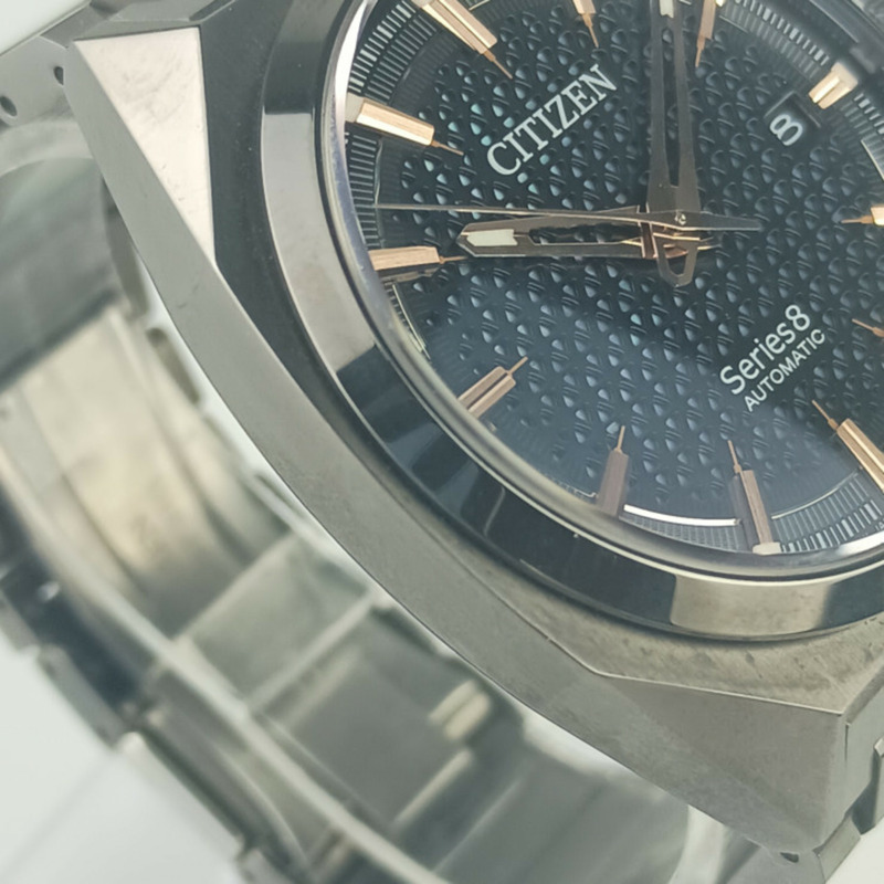 西鐵城 830 系列 8 機械錶,0950S125766,NA101581Z,灰色不鏽鋼,男士-4