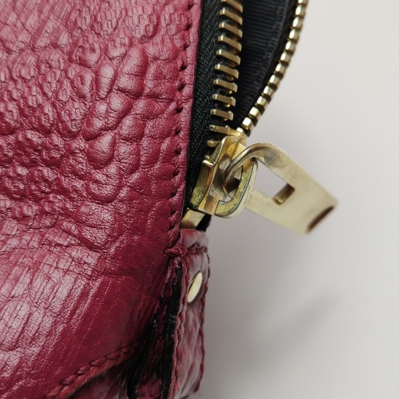 Burberry Orchard 牛皮純色橢圓廓形斜挎包單肩包-10